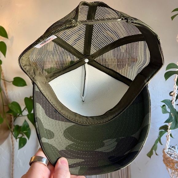 Florida Springs Council Trucker Hat – Camo Mesh Snapback, Cobra Brand, One Size - Picture 6 of 10